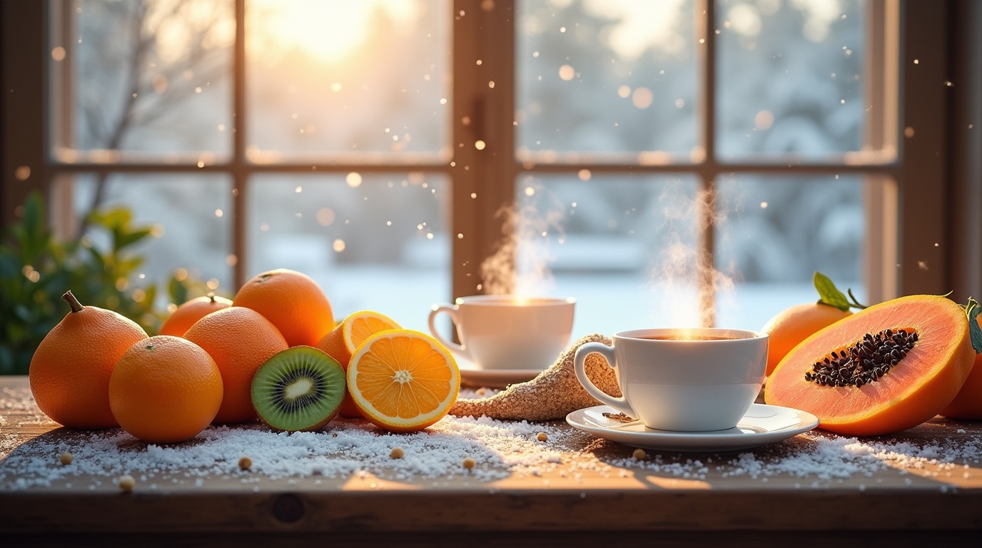 vitamine C et l immunité hivernale